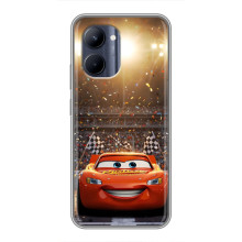Чохол з принтом Маквін для Realme C33 – Червоний маквін