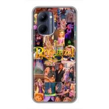 Чехол Рапунцель для Realme C33 (Рапунцель коллаж)
