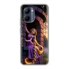 Чехол Рапунцель для Realme C33 (Рапунцель на башне)
