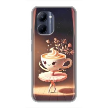 Чохол з мемом Тралалело тралала на Realme C33 (Балерина капучина)