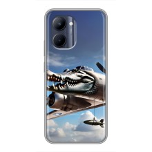 Чохол з мемом Тралалело тралала на Realme C33 (Бомбардіро крокоділо)