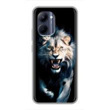 Чехол с картинкой «Хищники» для Realme C33 – Лев