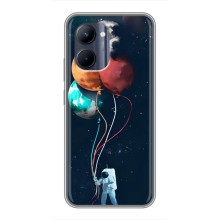 Космічні Чохли для РеалМi C33 (VPrint) (Планети кульки)