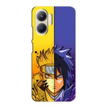 Купить Чехлы на телефон с принтом Anime для Реалми с33 – Naruto Vs Sasuke