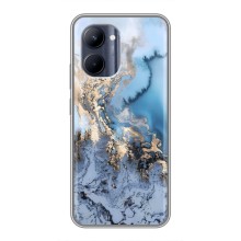Мраморний чехол на Realme C33 (VPrint) (Ніжний мрамор)