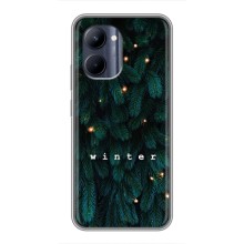 Новогодние, Праздничные Чехлы для Realme C33 - 2024 год (Winter)