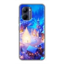 Різдвяні Чохли для Realme C33 (VPrint) (Різдвяне місто)