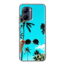 Силіконовий чохол з КАРТИНКАМИ літо для Realme C33 (AlphaPrint) (Погляд літо)