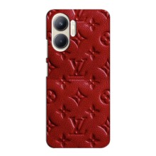 Текстурный Чехол Louis Vuitton для Реалми с33 (Красный ЛВ)