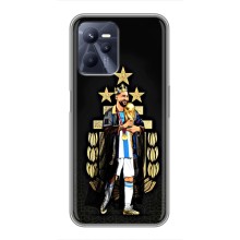 Чохли для Realme C35 (Leo чемпіон) (AlphaPrint) (Мессі Король)