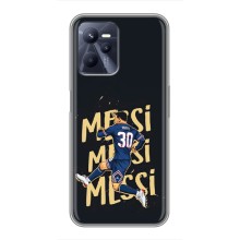 Чехлы для Realme C35 (Leo чемпион) (AlphaPrint) (Messi ПСЖ)