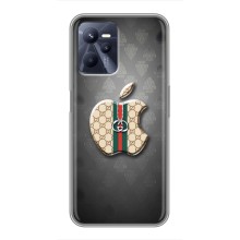 Чехлы ГУЧЧИ для Реалми С35 (AlphaPrint) (Apple gucci)