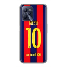 Чехлы Месси для Realme C35 (AlphaPrint) (Messi Barca 10)