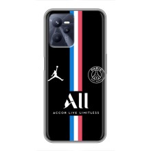 Чехлы PSG для Realme C35 (AlphaPrint) (футболка ПСЖ)