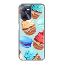 Чехлы с Фруктами для Realme C35 (VPrint) (Кексики)