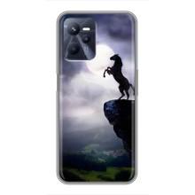 Чехлы с изображением разных животных для Realme C35 (Лошадь)
