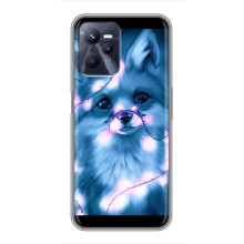 Чехлы с картинкой Лисички для Realme C35 (VPrint) (Яркая лисичка)