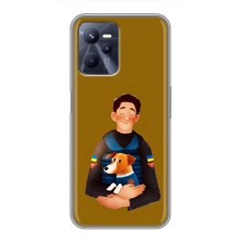 Чехлы с картинкой собаки Патрон для Realme C35 (AlphaPrint) (ЗСУ Патрон)