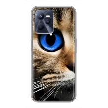 Чехлы с Котиками для Realme C35 (VPrint) (Глаз кота)