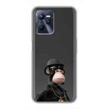Чехлы с Обезьянами NFT для Realme C35 (AlphaPrint) (Обезьяна NFT)