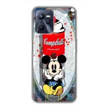 Чехол Disney Mouse Realme C35 (PREMIUMPrint) (Американский Маус)