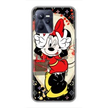 Чехол Disney Mouse Realme C35 (PREMIUMPrint) (Минни peace)