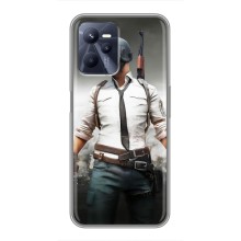 Чехол PUBG для Реалми С35 (AlphaPrint) (Пабг мен)