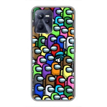 Чехол Амонг Ас для Realme C35 (AlphaPrint) (Убит)