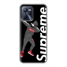 Чехол для Realme C35 с картинкой Supreme (AlphaPrint)