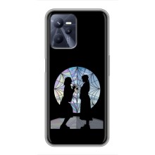 Чехлы Венсдей на Realme C35 Уэнсдей (AlphaPrint) (комната Уэнздей)