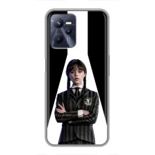 Чехлы Венсдей на Realme C35 Уэнсдей (AlphaPrint) (W-Wednesday)