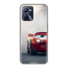 Силиконовый чехол Маквин для Realme C35 – Маквин на трасе