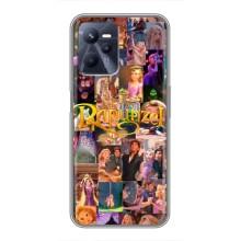 Чехол Рапунцель для Realme C35 – Рапунцель коллаж