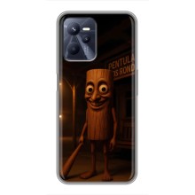 Чохол з мемом Тралалело тралала на Realme C35 (Тунг тунг тунг сахур)