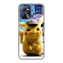 Чохол з Пікачу на Realme C35 (Пікачу в місті)