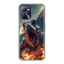 Чехол с картинкой «Хищники» для Realme C35 – Динозавр