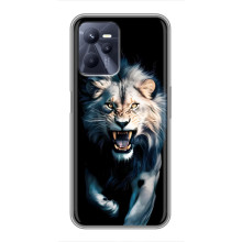 Чехол с картинкой «Хищники» для Realme C35 – Лев