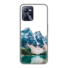 Силиконовый чехол с КАРТИНКАМИ лето для Realme C35 (AlphaPrint) (Гори)
