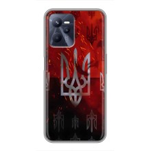 Украинские Чехлы для Realme C35 с картинкой УПА (AlphaPrint) (ГЕРБ УПА)