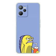Бампер с принтом Мемы для Realme C36 – Безразличие
