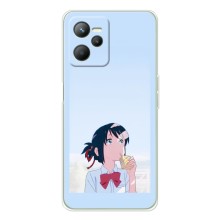 Чехол с персонажами АНИМЕ на Realme C36 – Мицуха