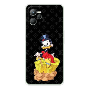 Чехли для Realme C36 - Скрудж МакДак Louis Vuitton (PREMIUMPrint)