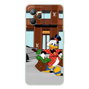 Чехли для Realme C36 - Скрудж МакДак Louis Vuitton (PREMIUMPrint)