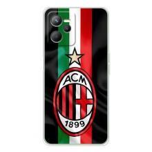 Чехлы для Realme C36 (VPrint) - Футбольные клубы (ФК Милан)