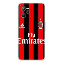 Чехлы для Realme C36 (VPrint) - Футбольные клубы (Milan)