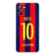 Чехлы Месси для Realme C36 (AlphaPrint) (Messi Barca 10)