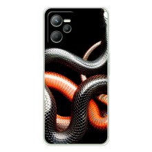 Чехлы с изображением разных животных для Realme C36 (Змея)