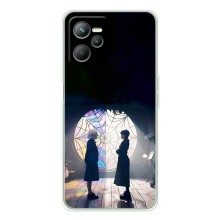 Чехлы с принтом Уэнсдей на Realme C36 – Уэнсдей и Энди
