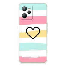 Чехлы с тематикой "Маленькие Сердечки" на Realme C36 – Красивое сердечко
