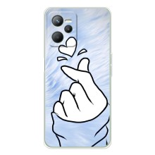 Чехлы (Знак сердечка) на Realme C36